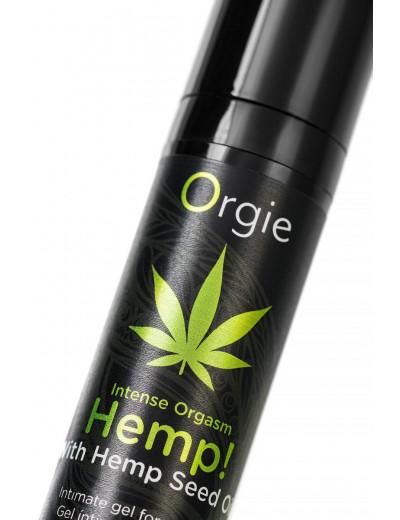 Возбуждающий интимный гель для пар ORGIE Hemp Intense Orgasm - 15 мл.