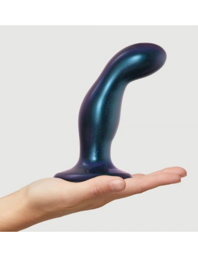 Темно-синяя насадка Strap-On-Me Dildo Plug Snaky size M