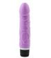 Фиолетовый вибратор-реалистик Thick Realistic Dildo - 19,5 см.