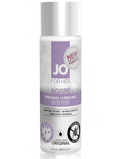 Лубрикант на водной основе для женщин JO AGAPE LUBRICANT ORIGINAL - 60 мл.