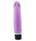 Фиолетовый вибратор-реалистик Thick Realistic Dildo - 19,5 см.