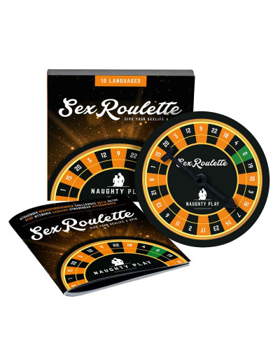 Настольная игра-рулетка Sex Roulette Naughty Play