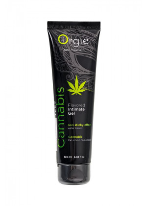 Интимный гель на водной основе ORGIE Lube Tube Cannabis - 100 мл.