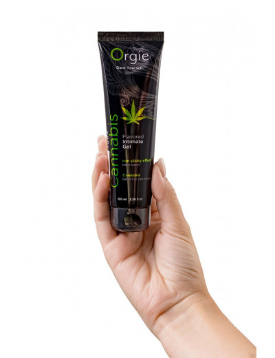 Интимный гель на водной основе ORGIE Lube Tube Cannabis - 100 мл.