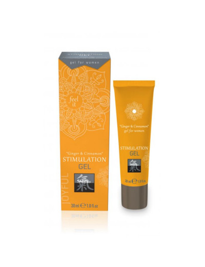 Возбуждающий интимный гель STIMULATION GEL Ginger   Cinnamon - 30 мл.