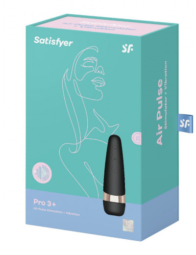 Вибро-вакуумно-волновой стимулятор Satisfyer Pro 3+