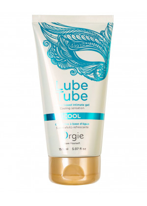 Интимный гель на водной основе Lube Tube Cool с охлаждающим эффектом - 150 мл.