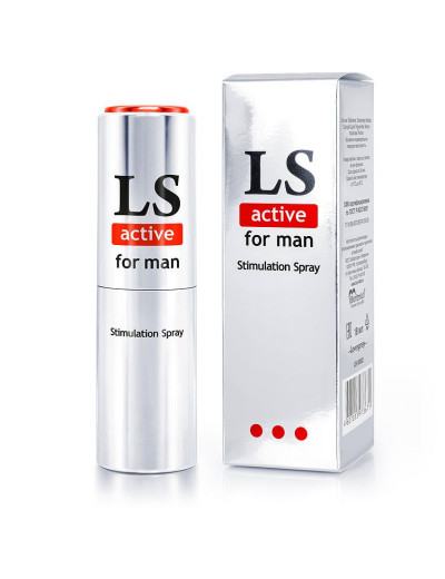 Спрей-стимулятор для мужчин Lovespray Active Man - 18 мл.