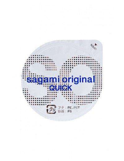 Ультратонкие презервативы Sagami Original 0.02 Quick - 6 шт.