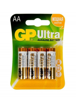 Батарейки алкалиновые GP Ultra Alkaline AA/LR6 - 4 шт.