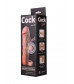 Фаллоудлинитель с кольцом COCK size XL - 21 см.