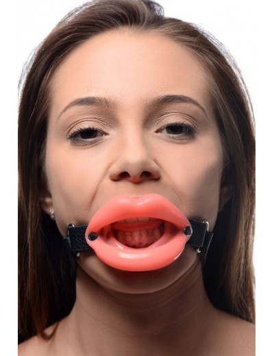 Кляп в форме губ Sissy Mouth Gag