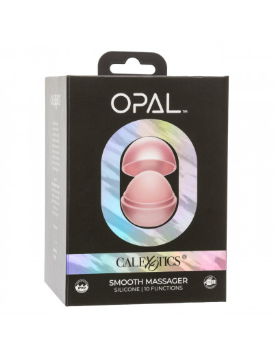 Розовый вибромассажер Opal Smooth Massager