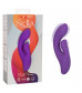 Фиолетовый вибратор-кролик Stella Liquid Silicone Dual Pleaser - 17,25 см.