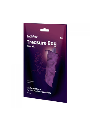 Фиолетовый мешочек для хранения игрушек Treasure Bag XL