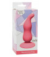 Розовая анальная пробка Waved Anal Plug Pink - 11 см.