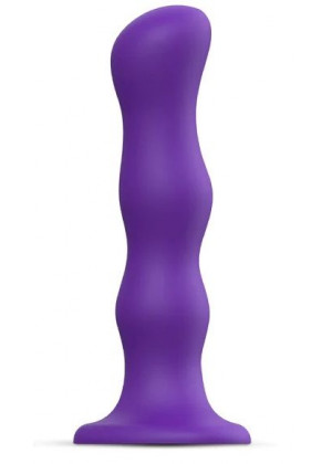 Фиолетовая насадка Strap-On-Me Dildo Geisha Balls size M