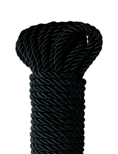 Черная веревка для фиксации Deluxe Silky Rope - 9,75 м.