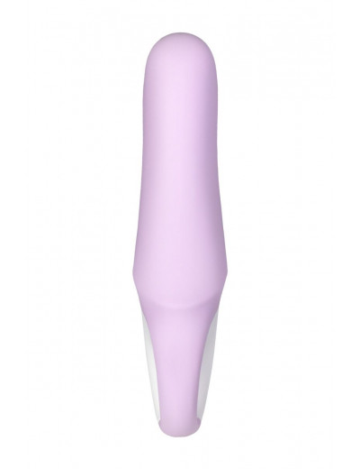 Сиреневый вибратор Satisfyer Charming Smile - 18,5 см.