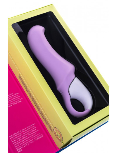 Сиреневый вибратор Satisfyer Charming Smile - 18,5 см.