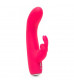 Розовый вибратор-кролик Rechargeable Mini Rabbit Vibrator - 15,2 см.