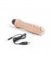 Телесный вибратор-реалистик 8  Girthy Realistic Vibrator - 24,5 см.