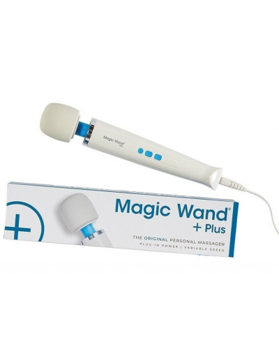 Жезловый проводной вибратор Magic Wand Plus (аналог) - 30,5 см.