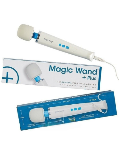 Жезловый проводной вибратор Magic Wand Plus (аналог) - 30,5 см.