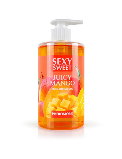 Гель для душа Sexy Sweet Juicy Mango с ароматом манго и феромонами - 430 мл.