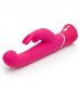 Розовый вибратор-кролик G-Spot Rechargeable Rabbit Vibrator - 24,1 см.