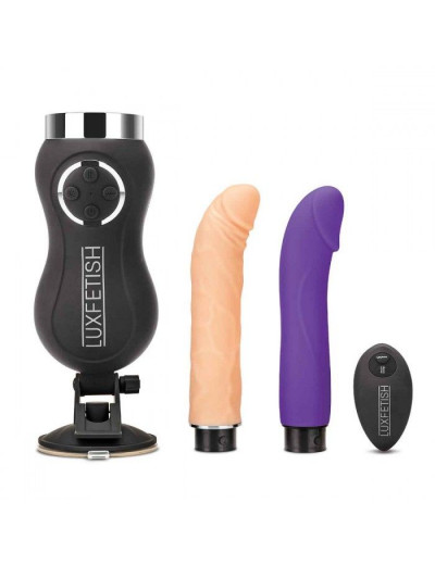 Портативная секс-машина Thrusting Compact Sex Machine c 2 насадками