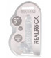 Прозрачный фаллоимитатор Realrock Crystal Clear 6 inch - 17 см.