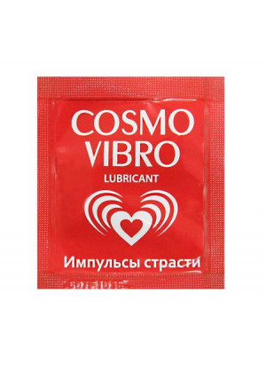 Саше женского стимулирующего лубриканта на силиконовой основе Cosmo Vibro - 3 гр.