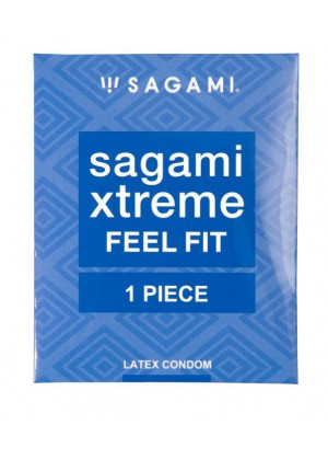 Презерватив Sagami Xtreme Feel Fit 3D - 1 шт.