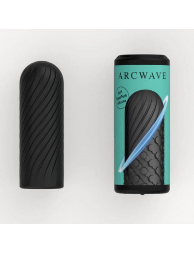 Черный двусторонний мастурбатор Arcwave Ghost Pocket Stroker