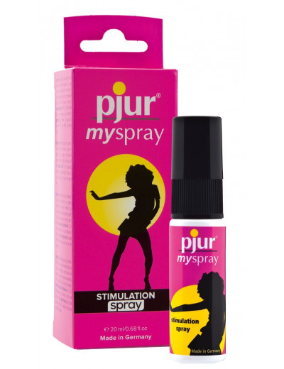 Возбуждающий женский спрей pjur MYSPRAY - 20 мл.