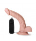 Телесный вибратор-реалистик Dr. Sean 8 Inch Vibrating Cock - 20,3 см.