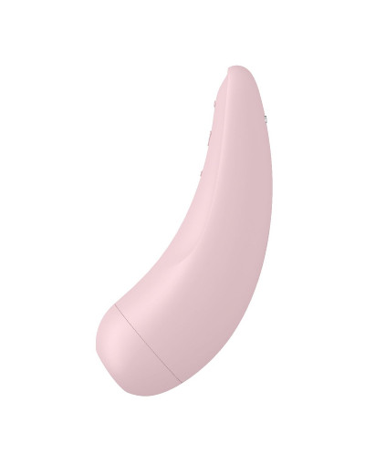 Розовый вакуум-волновой стимулятор Satisfyer Curvy 2+