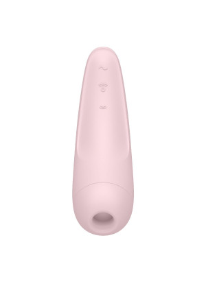 Розовый вакуум-волновой стимулятор Satisfyer Curvy 2+