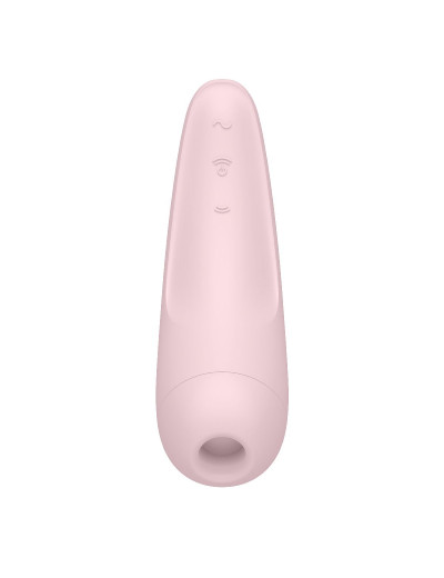 Розовый вакуум-волновой стимулятор Satisfyer Curvy 2+