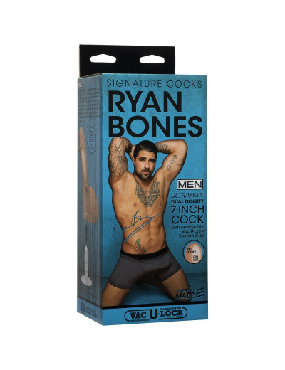 Телесный фаллоимитатор Ryan Bones 7  ULTRASKYN Cock - 18,4 см.