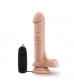 Телесный вибратор-реалистик Dr. James 9 Inch Vibrating Cock - 22,8 см.