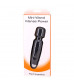 Черный мини-вибромассажер MINI WAND INTENSE POWER - 13,5 см.