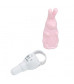 Розовый виброзайчик 4PLAY FINGER RING VIBE RABBIT PINK