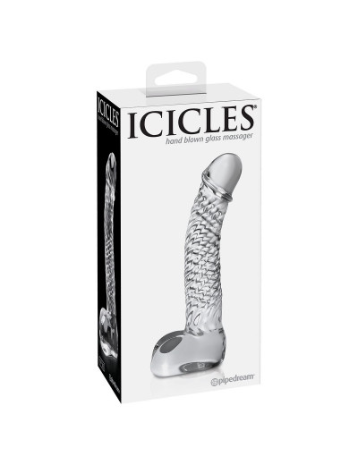 Анальный стимулятор Icicles №61 - 16,5 см.