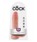 Телесный фаллоимитатор 8  Cock with Balls - 21,3 см.