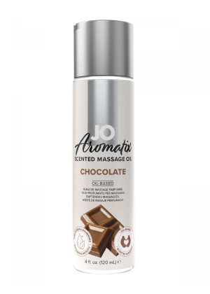 Массажное масло JO Aromatix Massage Oil Chocolate с ароматом шоколада - 120 мл.