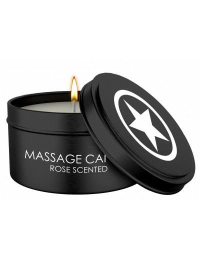 Массажная свеча с ароматом розы Massage Candle