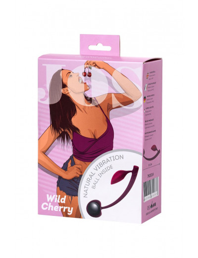 Бордовая вагинальная вишенка WILD CHERRY - 13 см.