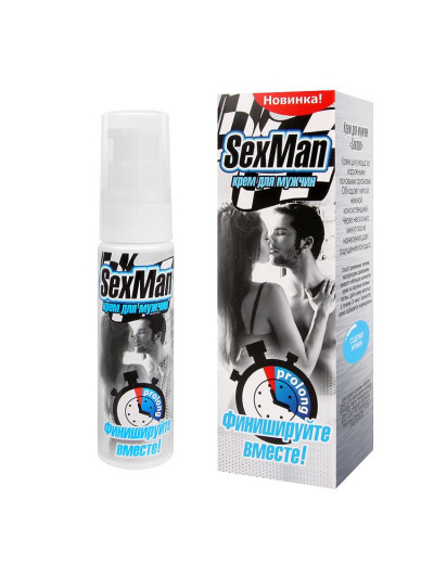 Крем-пролонгатор для мужчин SexMan - 28 гр.